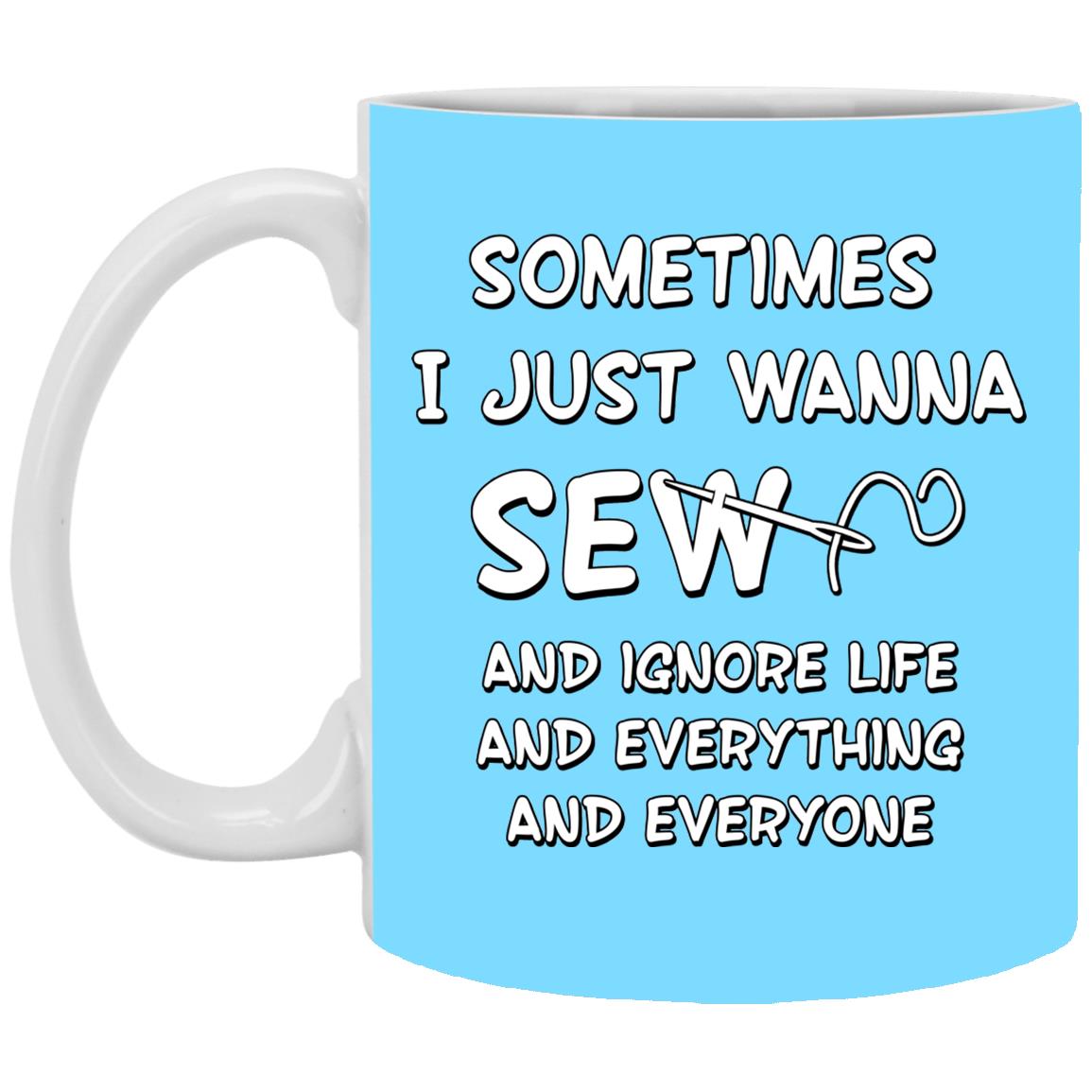 Just Wanna Sew Mugs