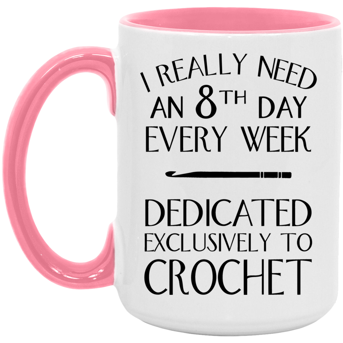 8th Day Crochet Mugs