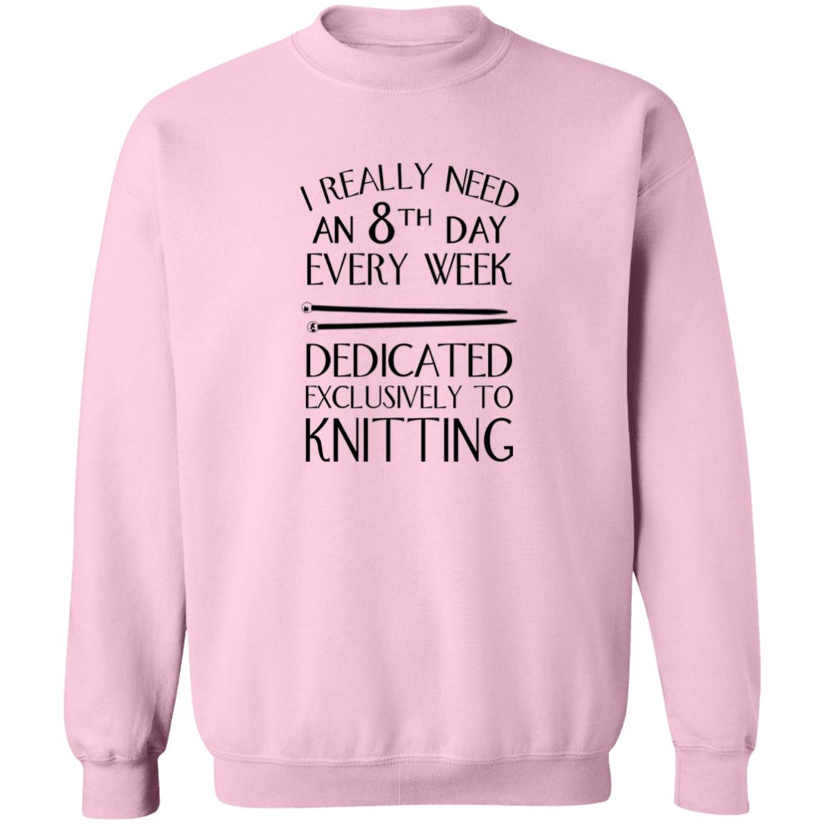 8th Day Knitting Sweatshirt