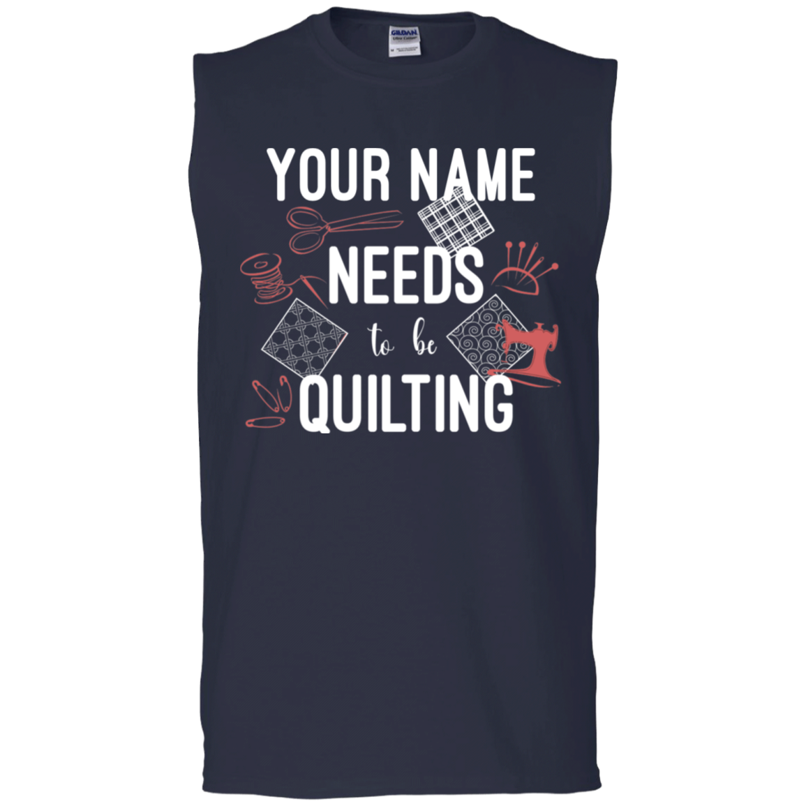 Needs to be Quilting - Personalized Unisex T-Shirts