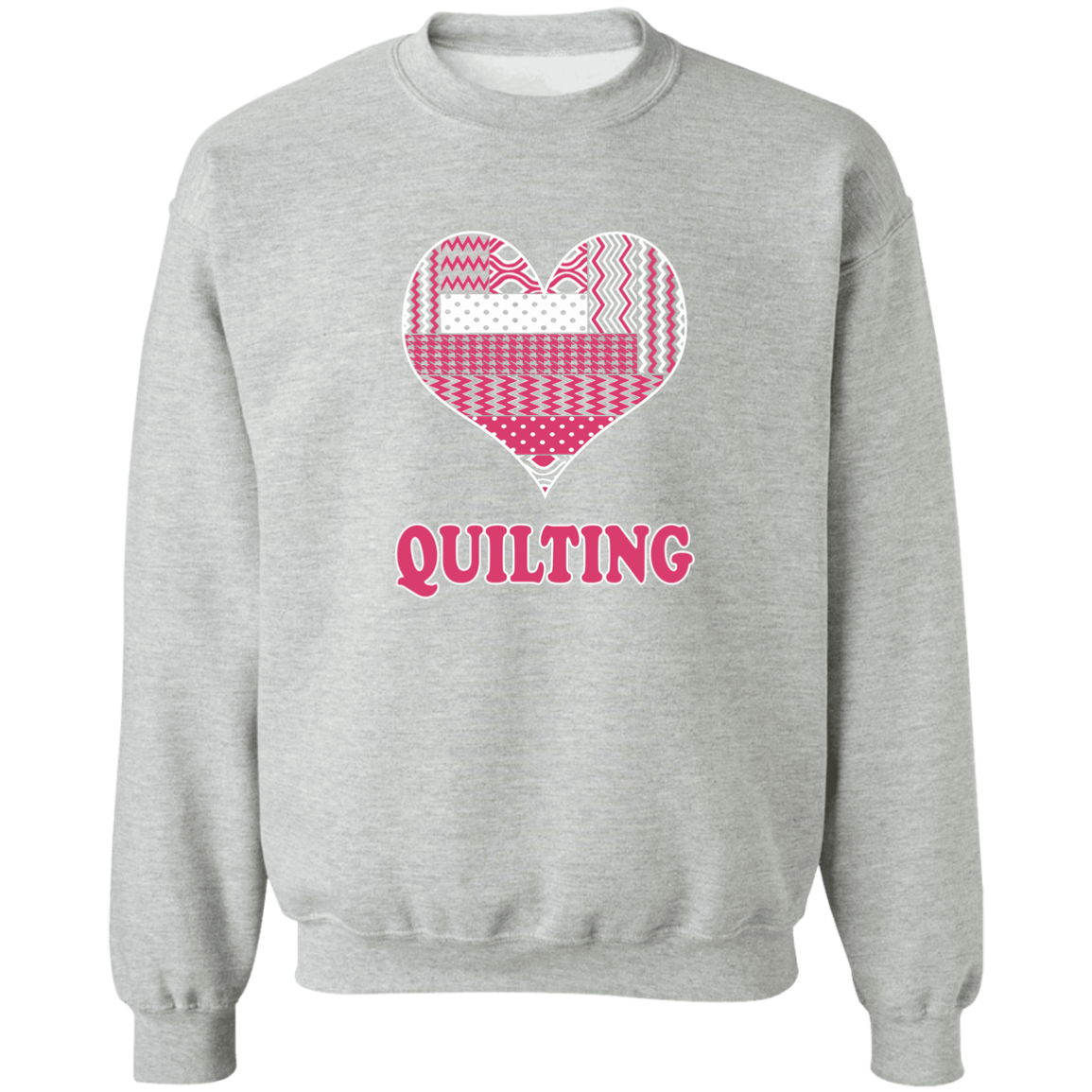 Heart Quilting Sweatshirt