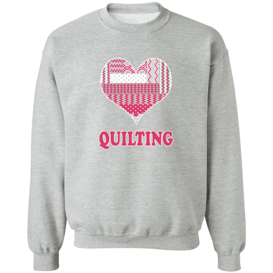 Heart Quilting Sweatshirt