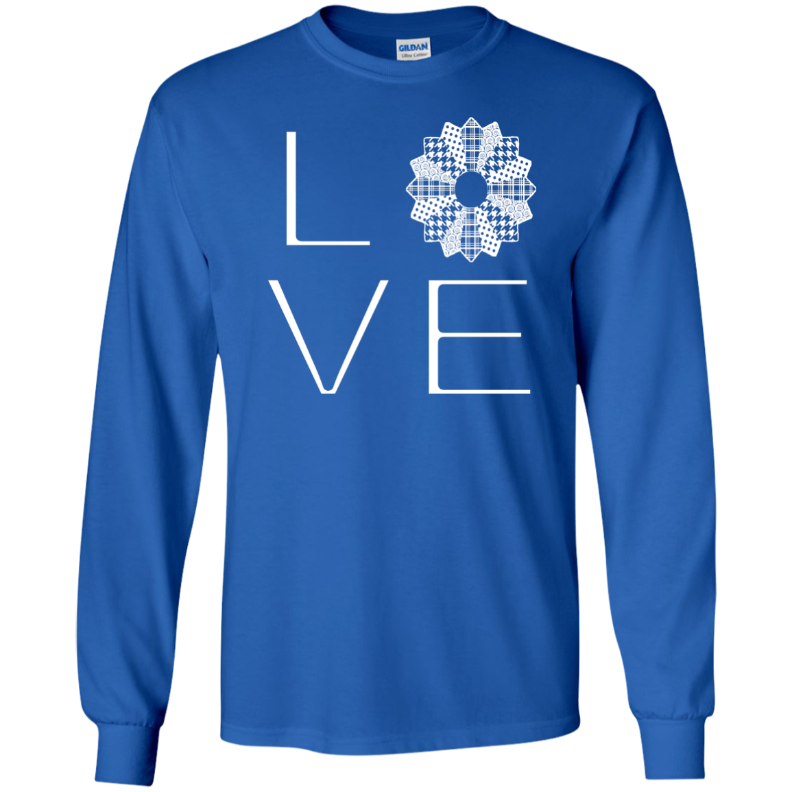 LOVE Quilting LS Ultra Cotton T-shirt - Crafter4Life - 1