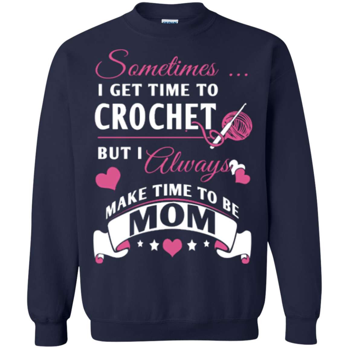 Crochet Mom Crewneck Sweatshirts - Crafter4Life - 4