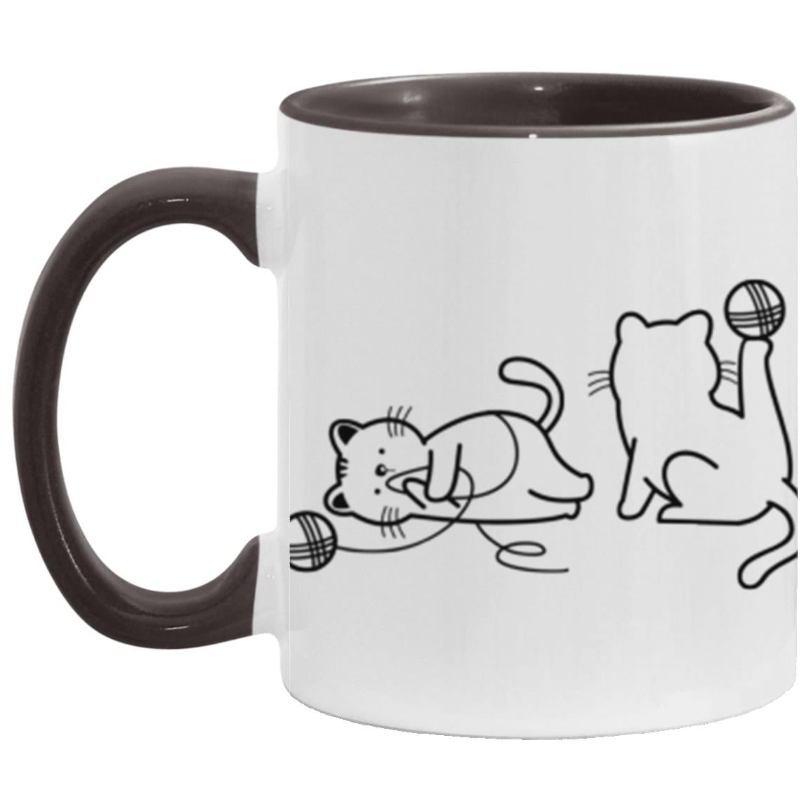 Cats & Yarn Mugs