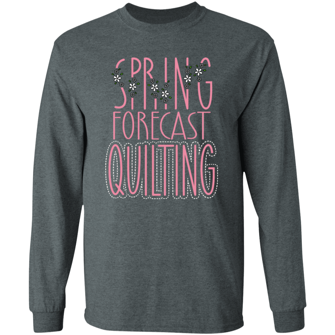 Spring Forecast Quilting LS Ultra Cotton T-Shirt