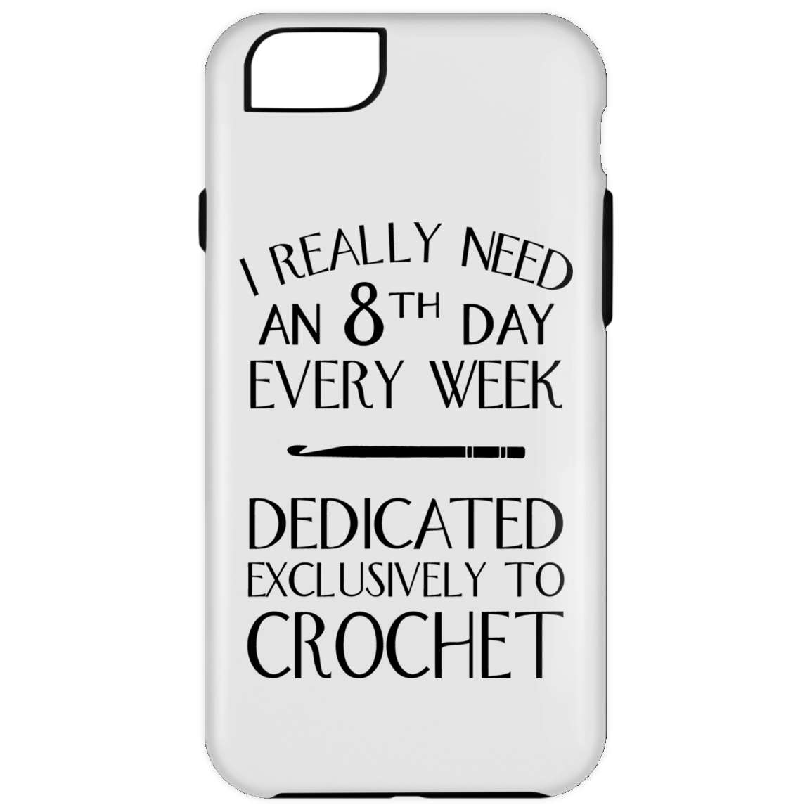 8th Day Crochet iPhone Cases