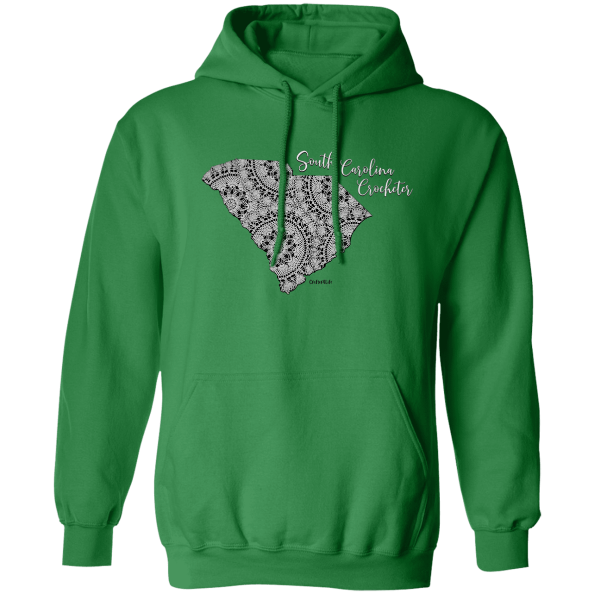 South Carolina Crocheter Pullover Hoodie