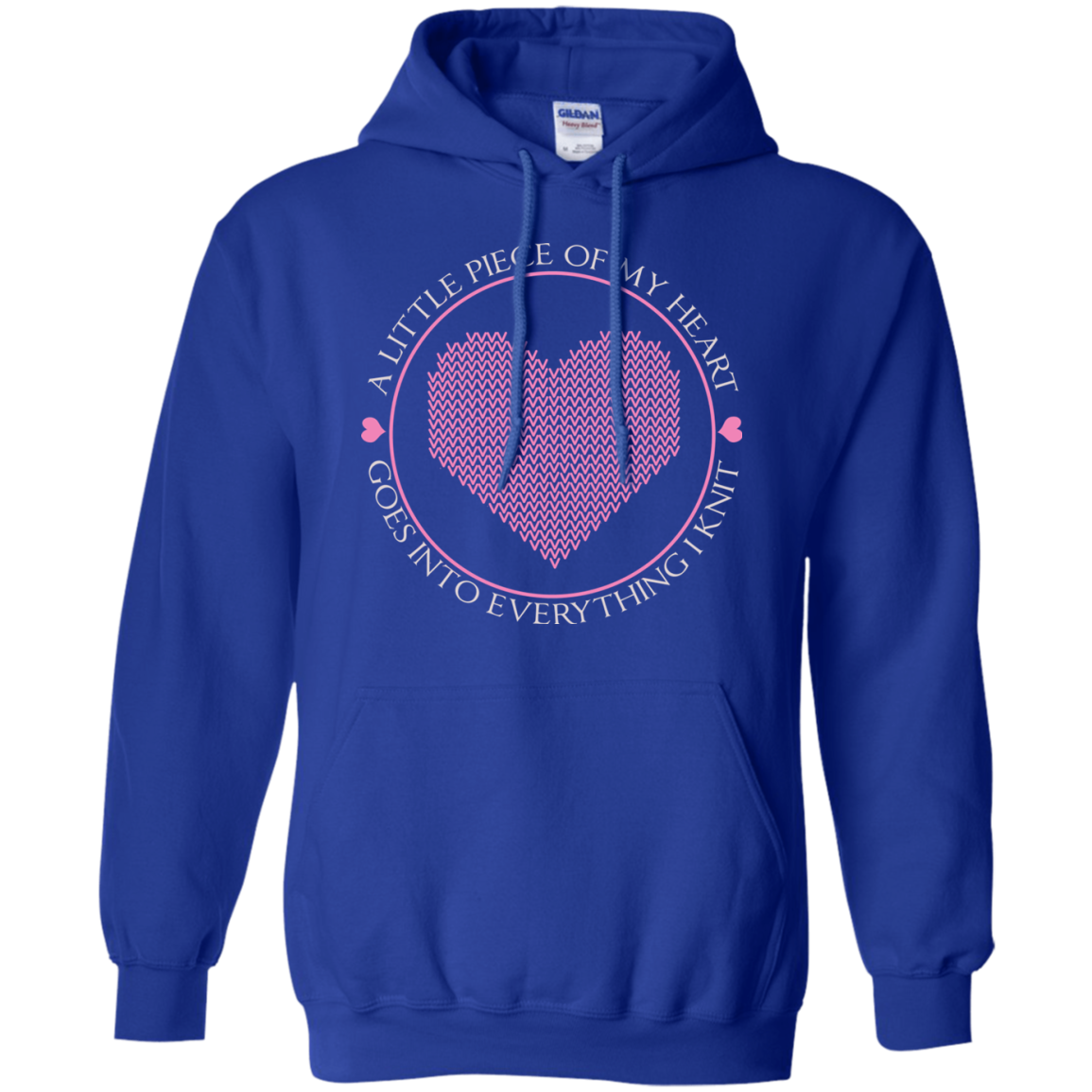 Piece of My Heart (Knit) Pullover Hoodie
