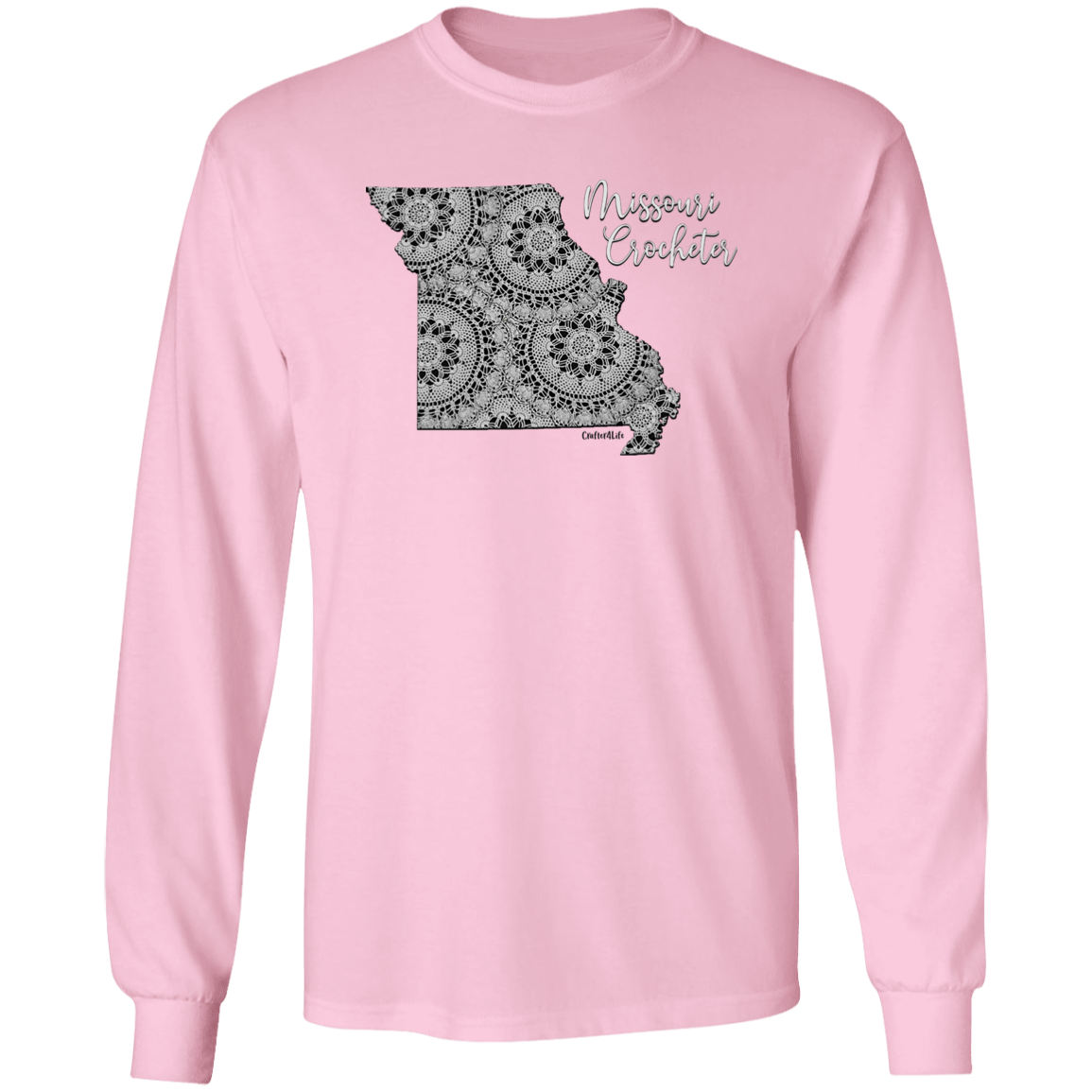 Missouri Crocheter LS Ultra Cotton T-Shirt
