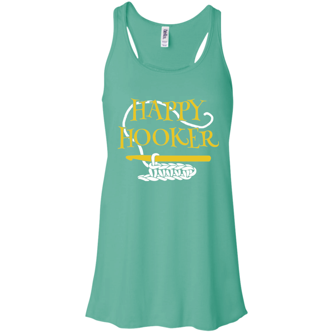 Happy Hooker Flowy Racerback Tank
