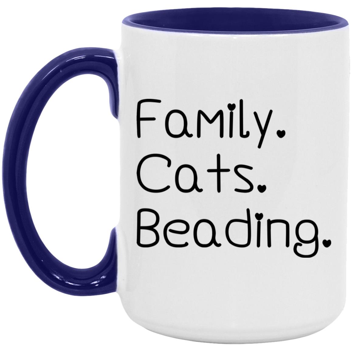 Family-Cats-Beading Mugs