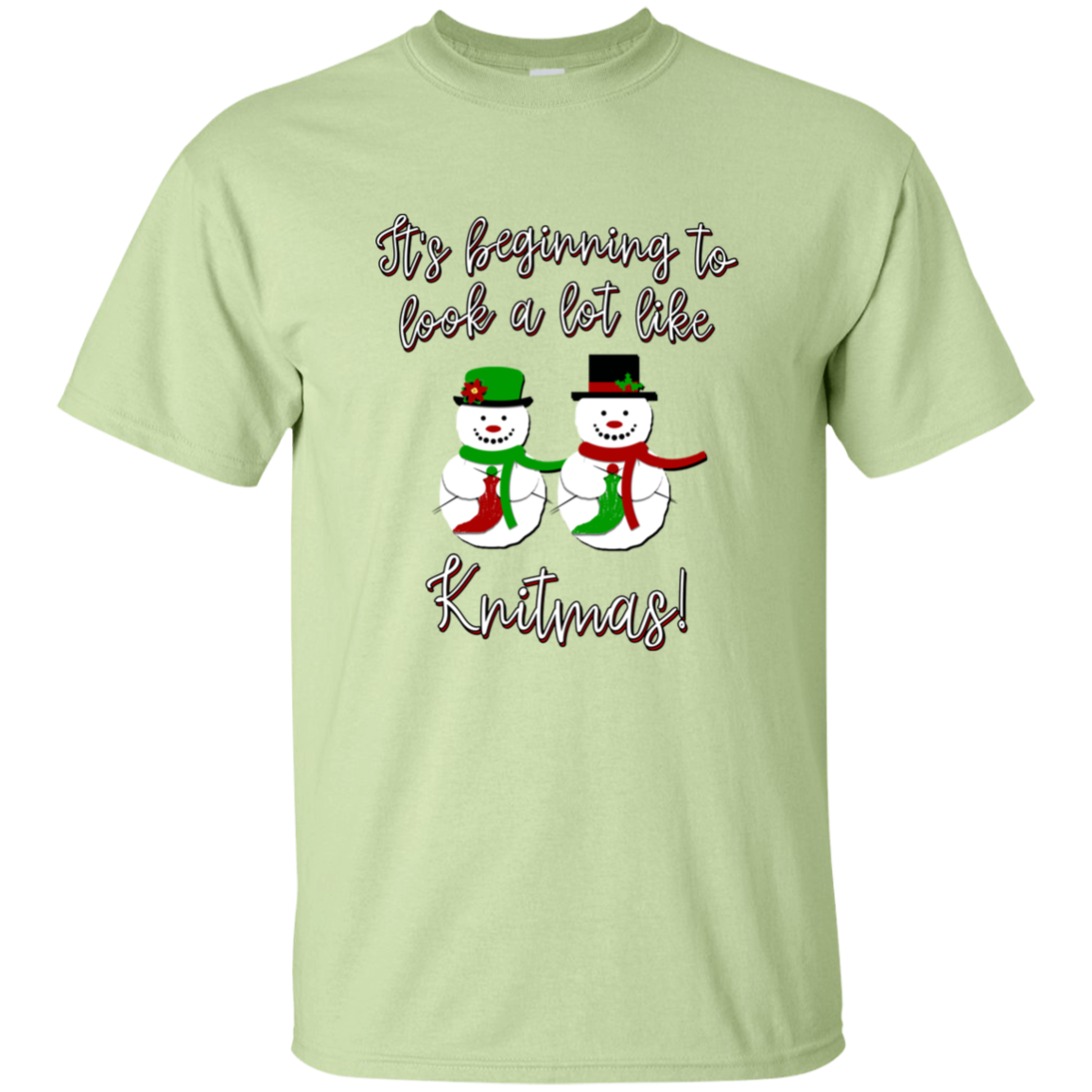 Knitmas Snow Couple Ultra Cotton T-Shirt