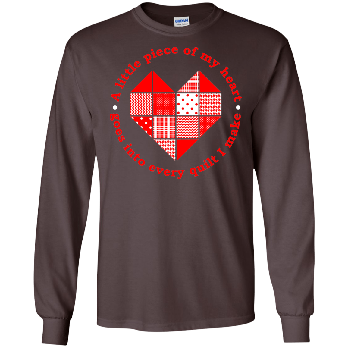 Piece of My Heart (Quilt) LS Ultra Cotton T-Shirt