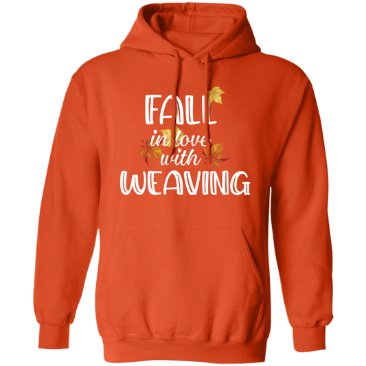 Fall in Love with Weaving Pullover Hoodie