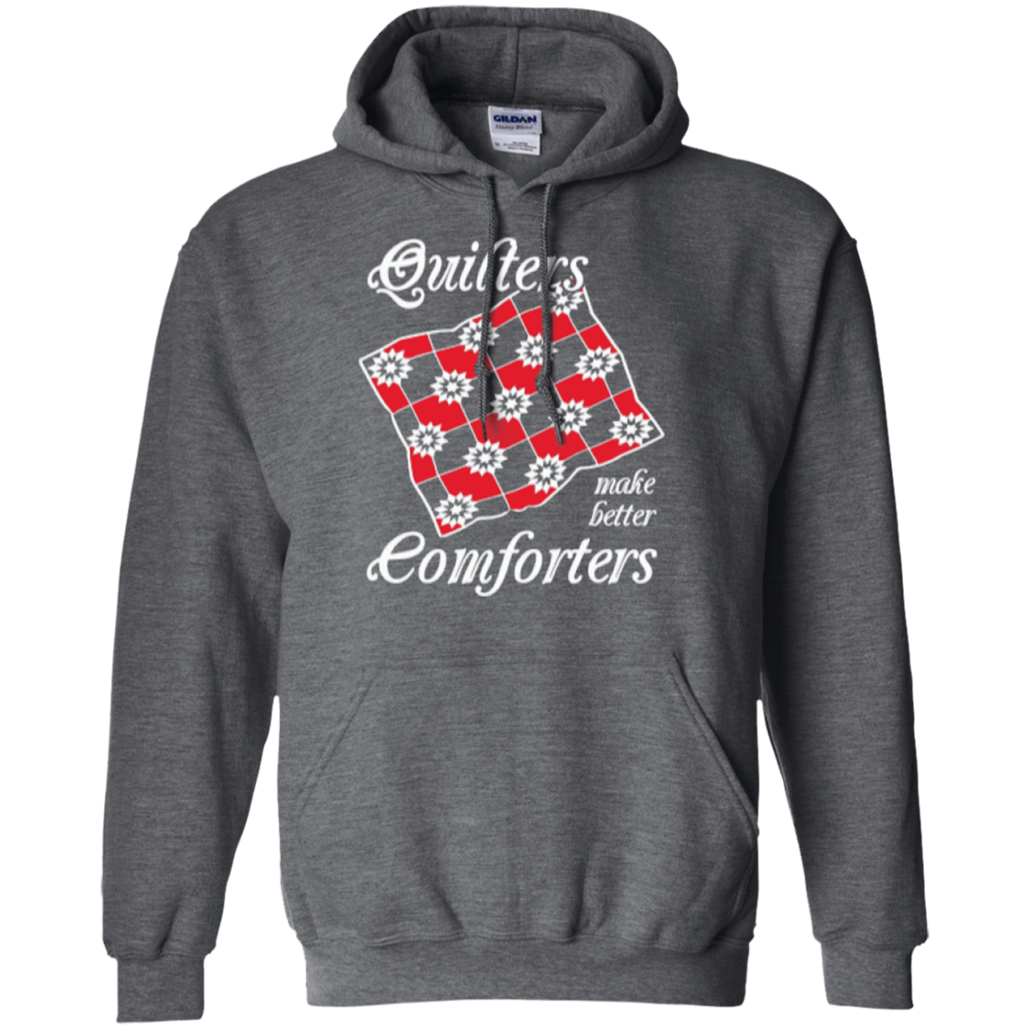Quilters Make Better Comforters Pullover Hoodies - Crafter4Life - 4