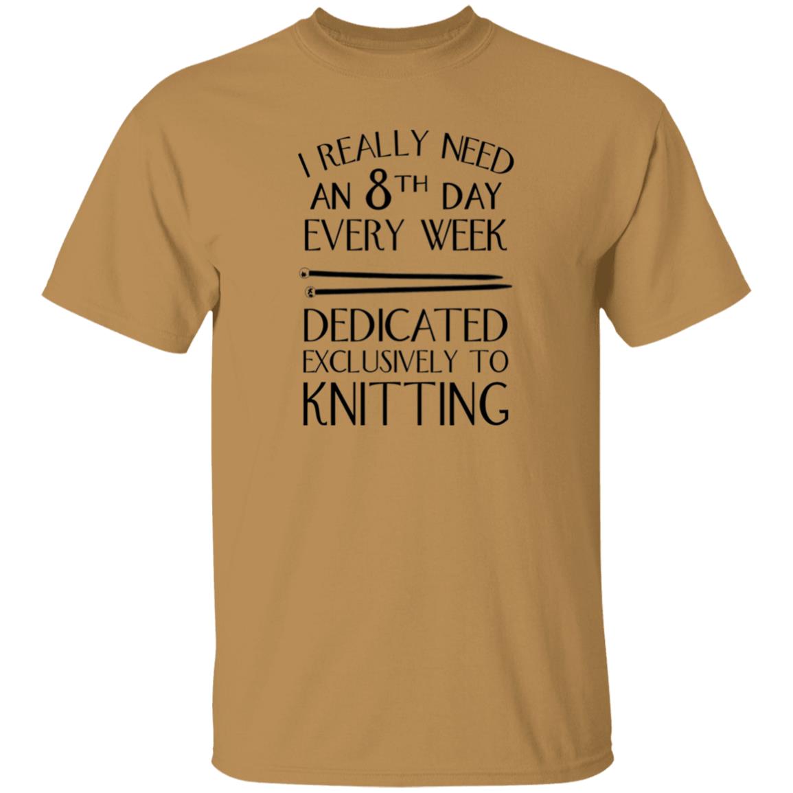 8th Day Knitting T-Shirt