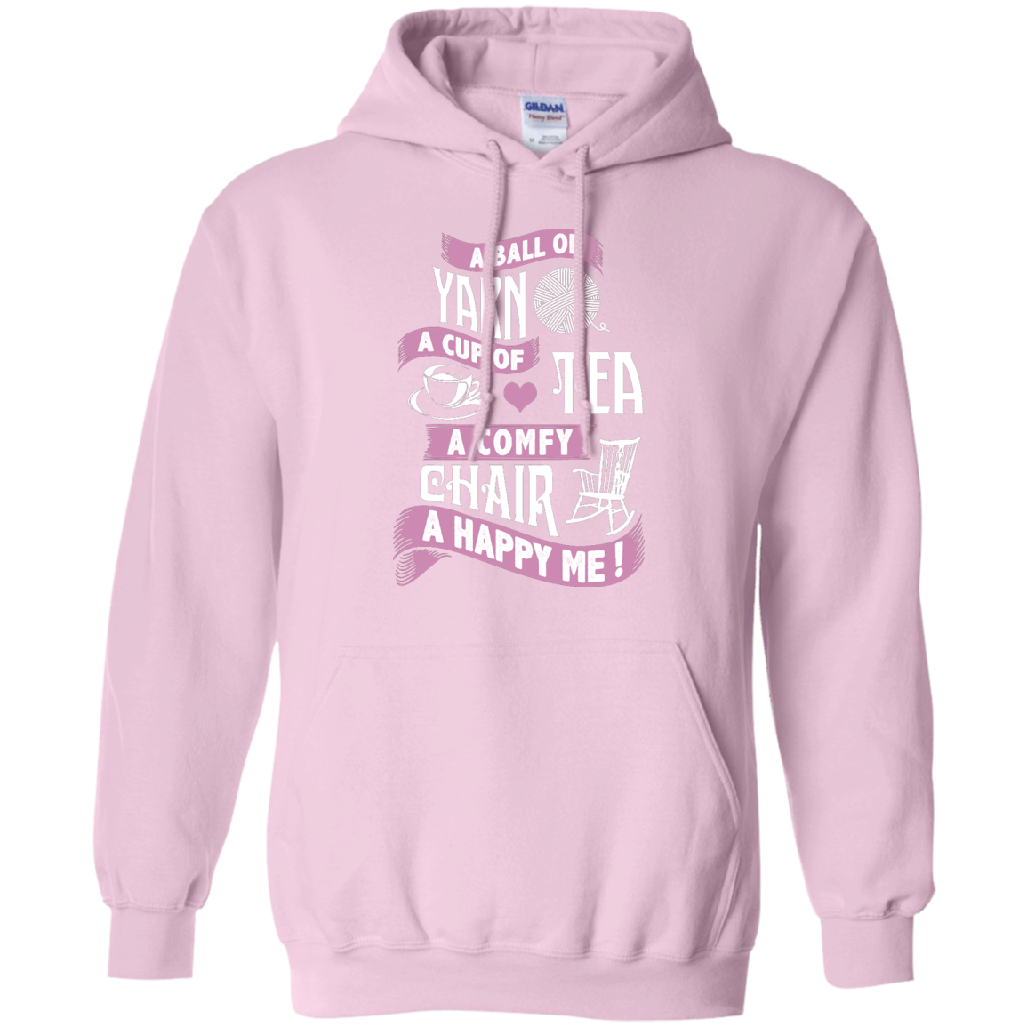A Ball Of Yarn Pullover Hoodie
