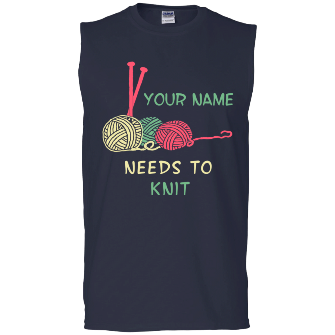 Needs to Knit - Personalized Unisex T-Shirts