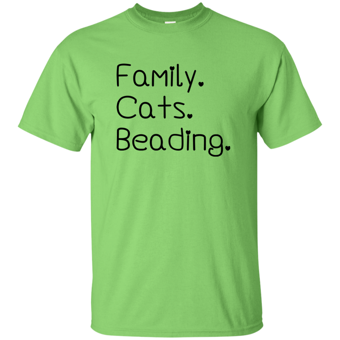 Family-Cats-Beading Ultra Cotton T-Shirt