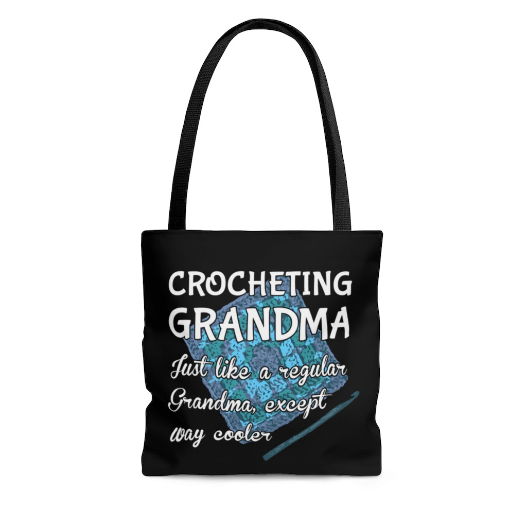 Crocheting Grandma - Tote Bag