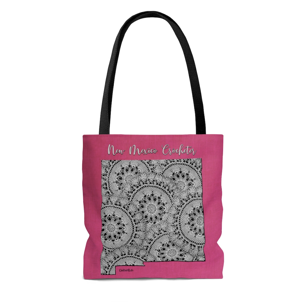 New Mexico Crocheter Cloth Tote Bag