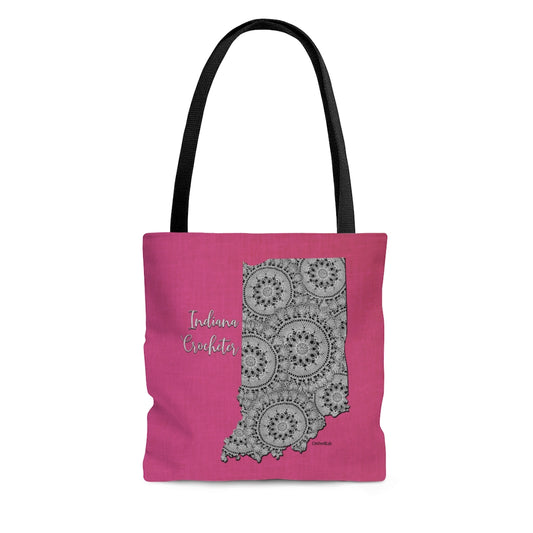 Indiana Crocheter Cloth Tote Bag