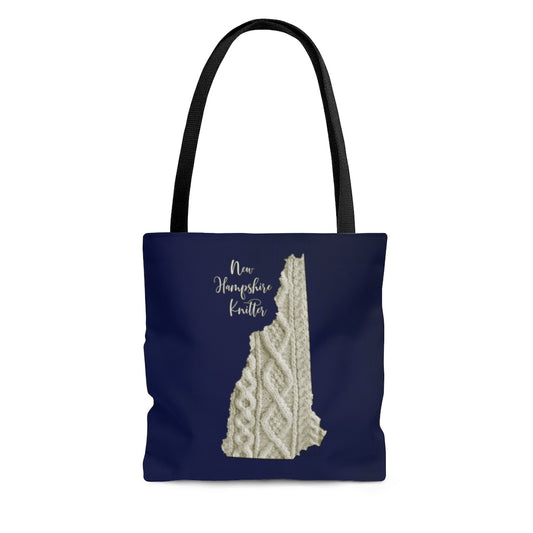 New Hampshire Knitter Cloth Tote Bag