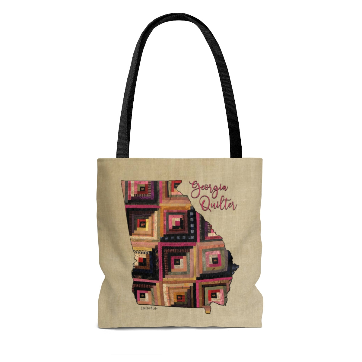 Georgia Quilter Cloth Tote Bag