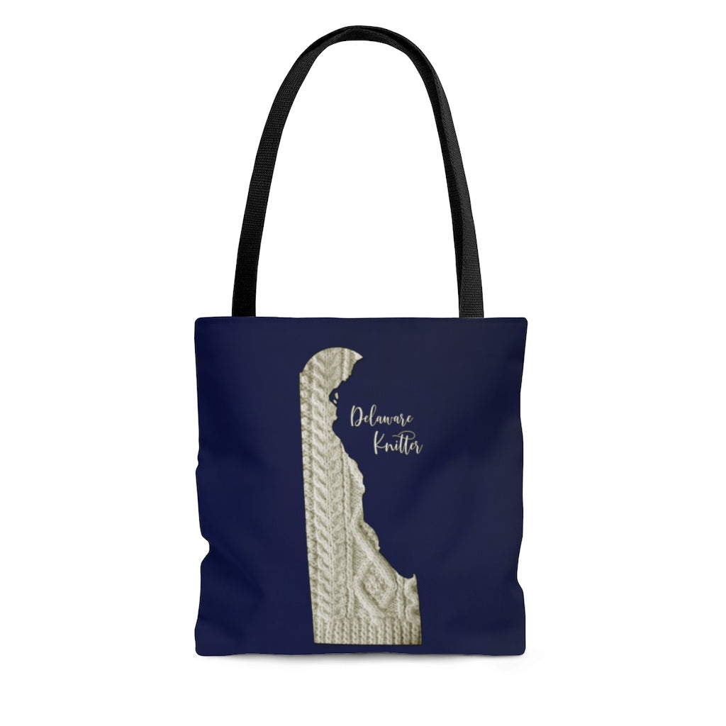 Delaware Knitter Cloth Tote Bag