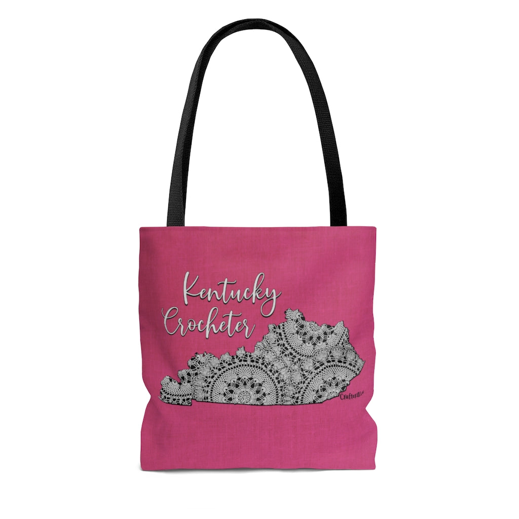 Kentucky Crocheter Cloth Tote Bag