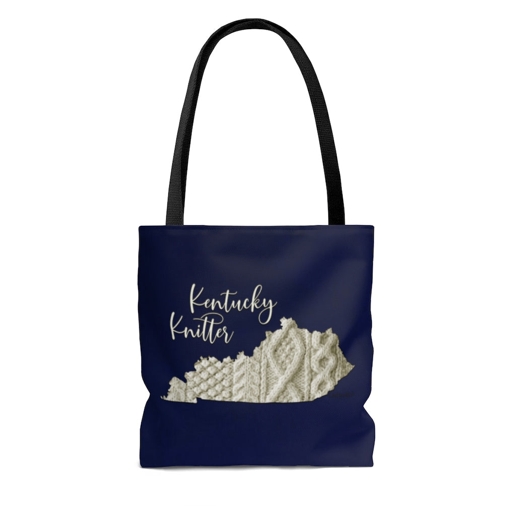 Kentucky Knitter Cloth Tote Bag