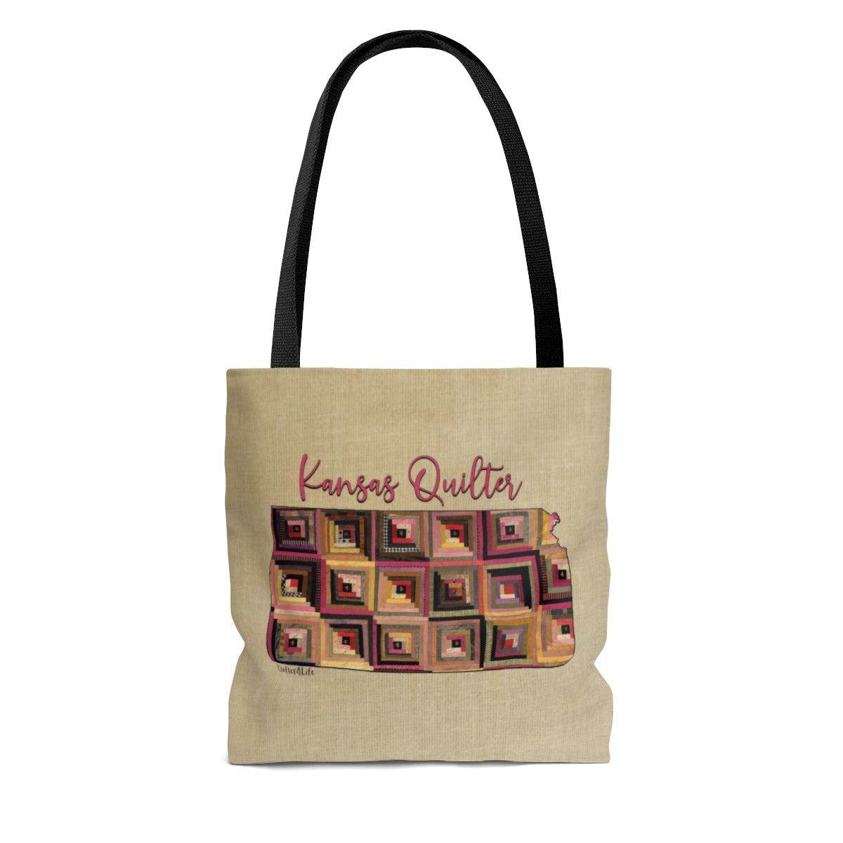 Kansas Quilter Cloth Tote Bag