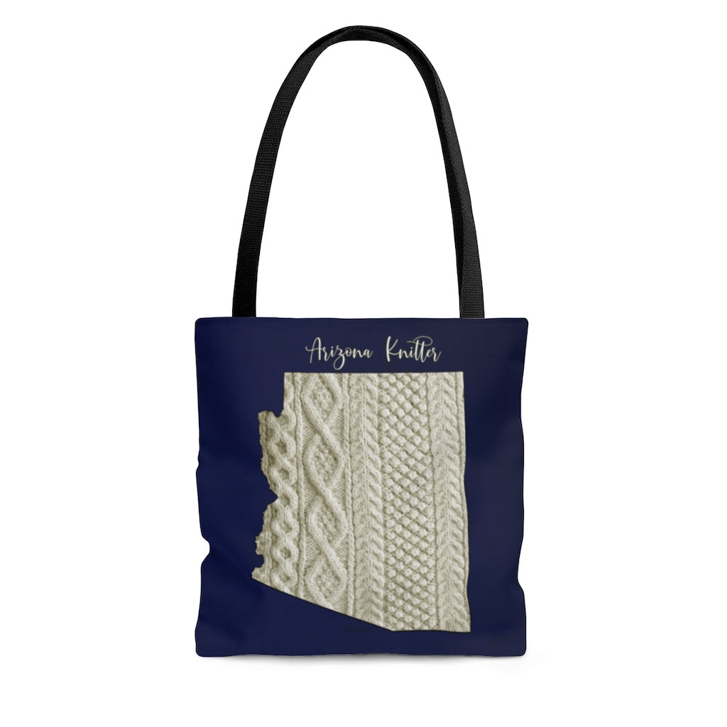 Arizona Knitter Cloth Tote Bag