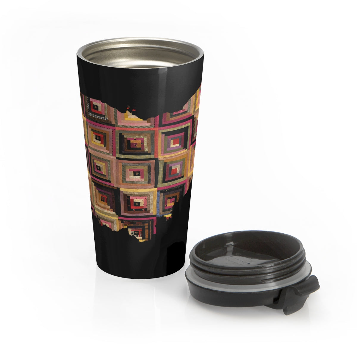 Ohio Quilter Stainless Steel Travel Mug
