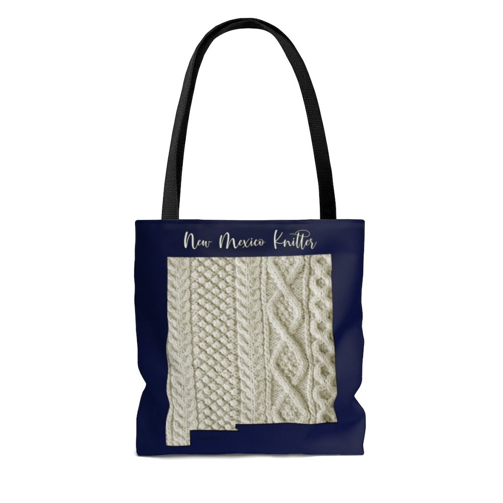 New Mexico Knitter Cloth Tote Bag