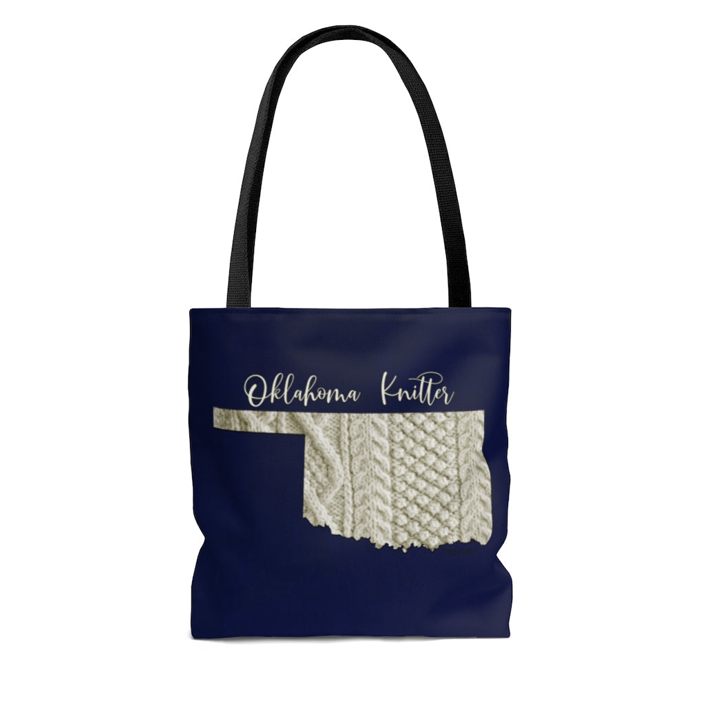 Oklahoma Knitter Cloth Tote Bag