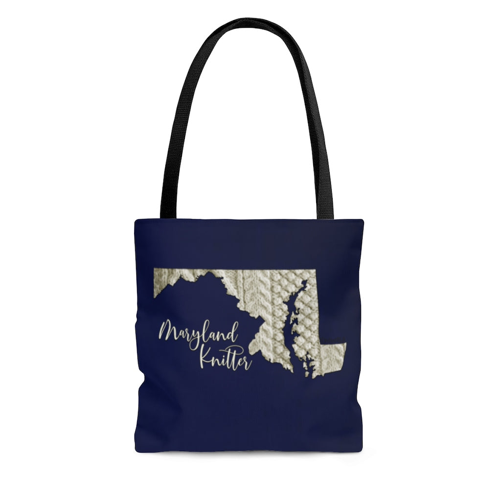 Maryland Knitter Cloth Tote Bag