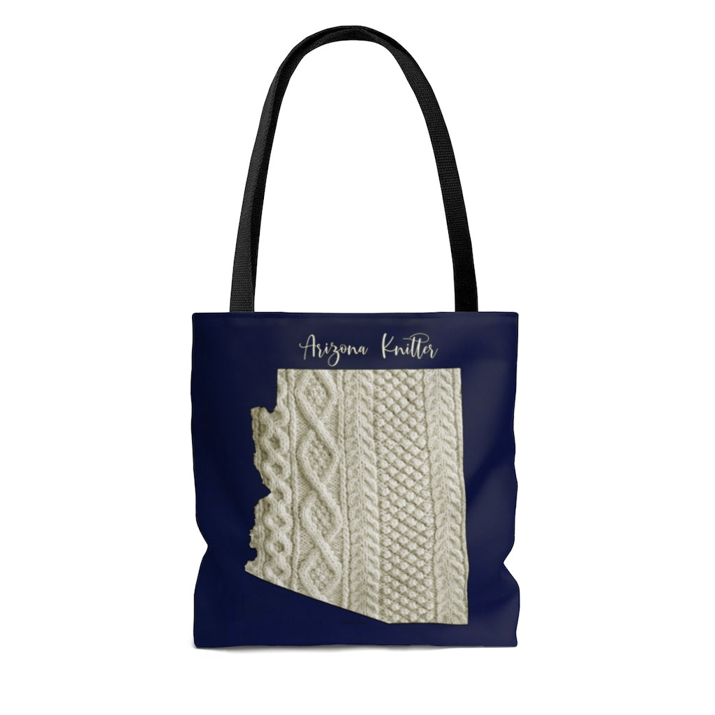 Arizona Knitter Cloth Tote Bag