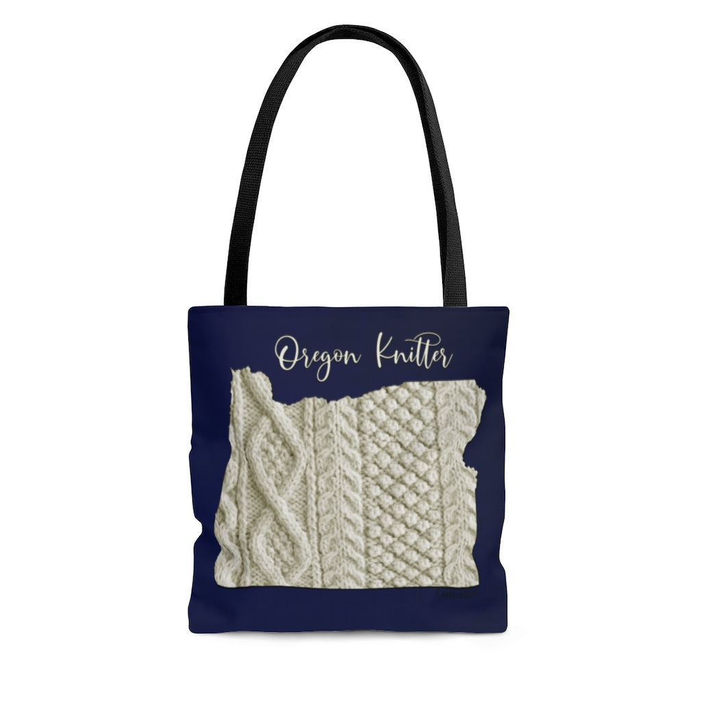 Oregon Knitter Cloth Tote Bag