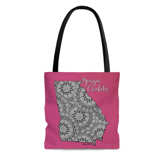 Georgia Crocheter Cloth Tote Bag