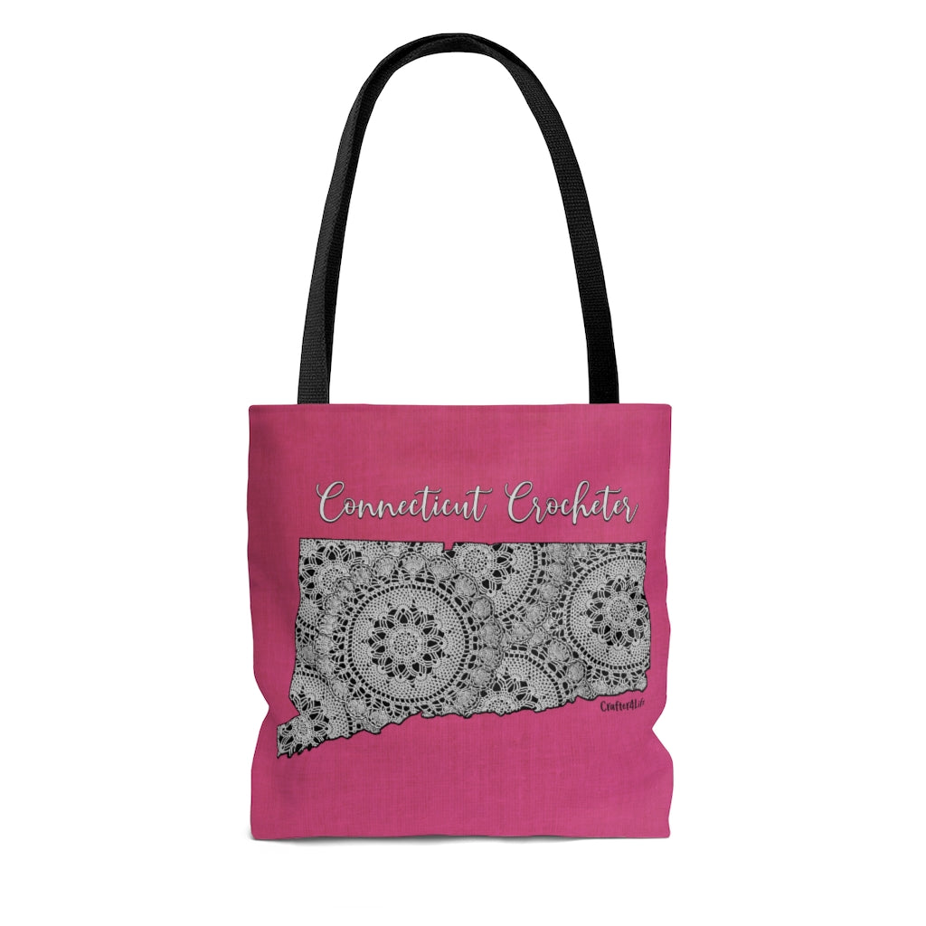 Connecticut Crocheter Cloth Tote Bag