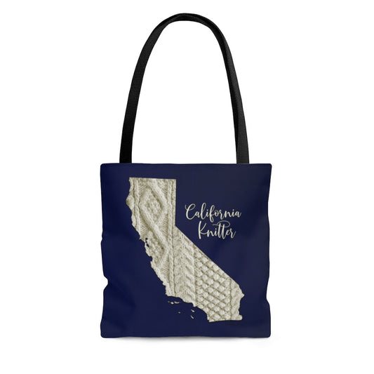 California Knitter Cloth Tote Bag