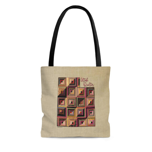 Utah Quilter Cloth Tote Bag