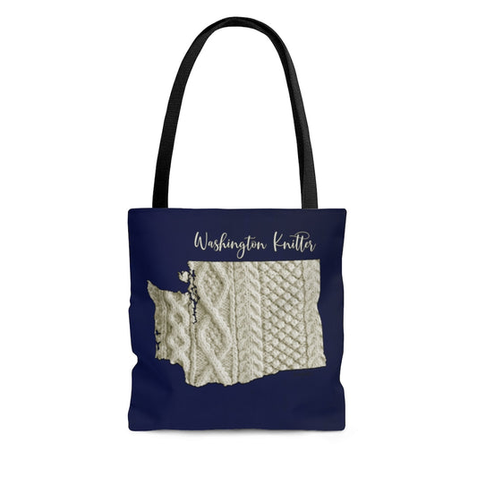 Washington Knitter Cloth Tote Bag