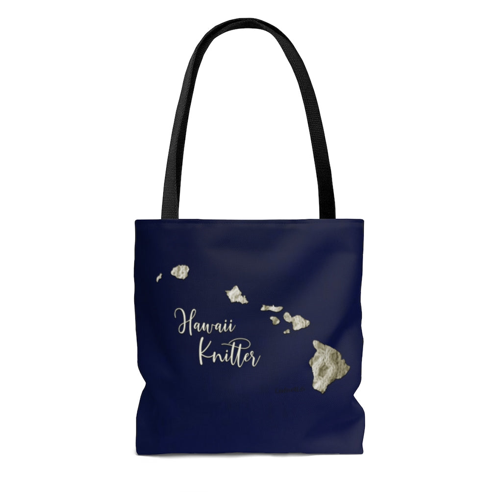 Hawaii Knitter Cloth Tote Bag