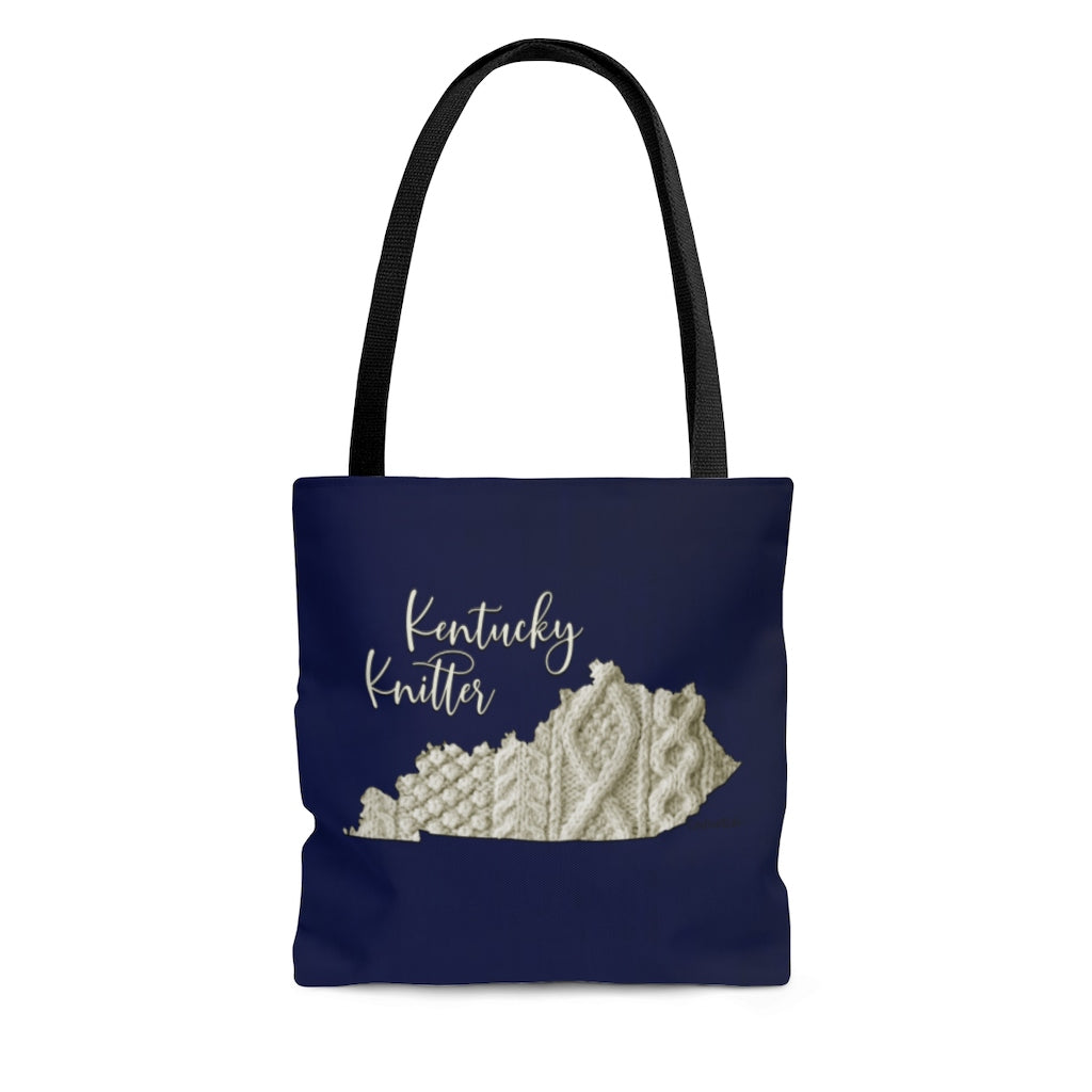 Kentucky Knitter Cloth Tote Bag