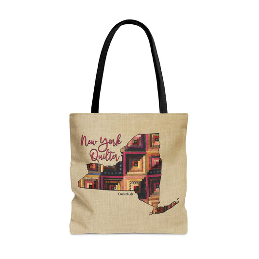 New York Quilter Cloth Tote Bag