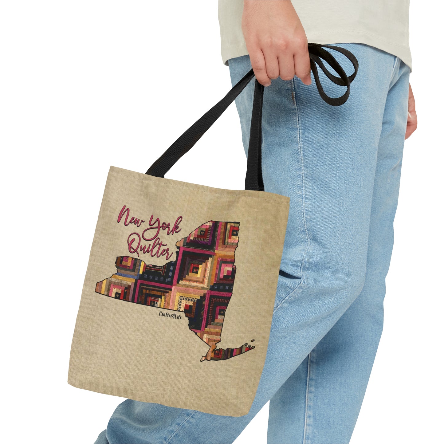 New York Quilter Cloth Tote Bag