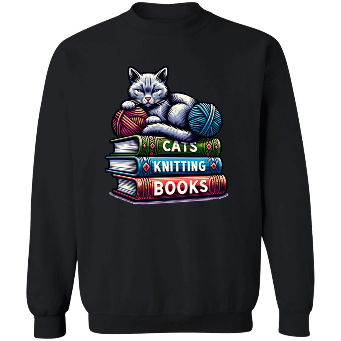 Cats-Knitting-Books T-Shirts, Hoodies & Sweatshirts